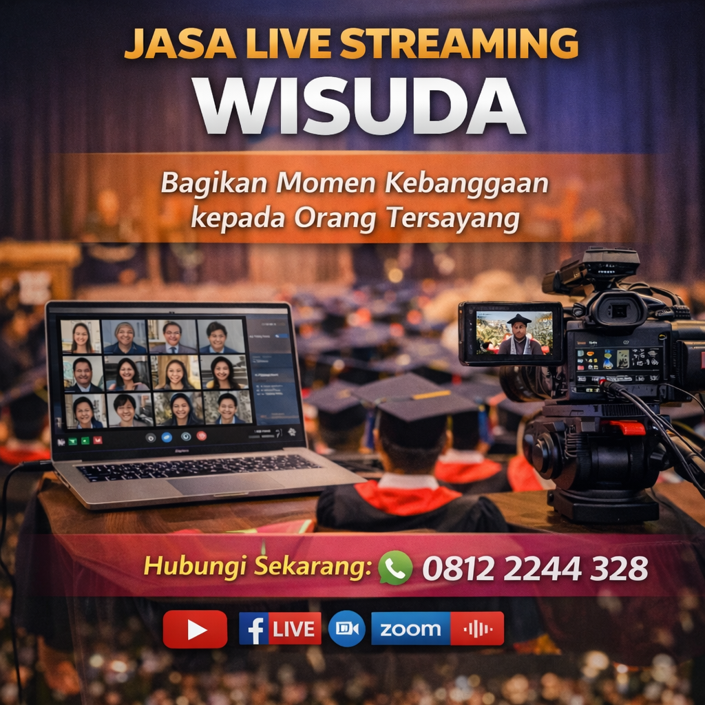 Jasa Live Streaming Wisuda Jasa Live Streaming Wisuda