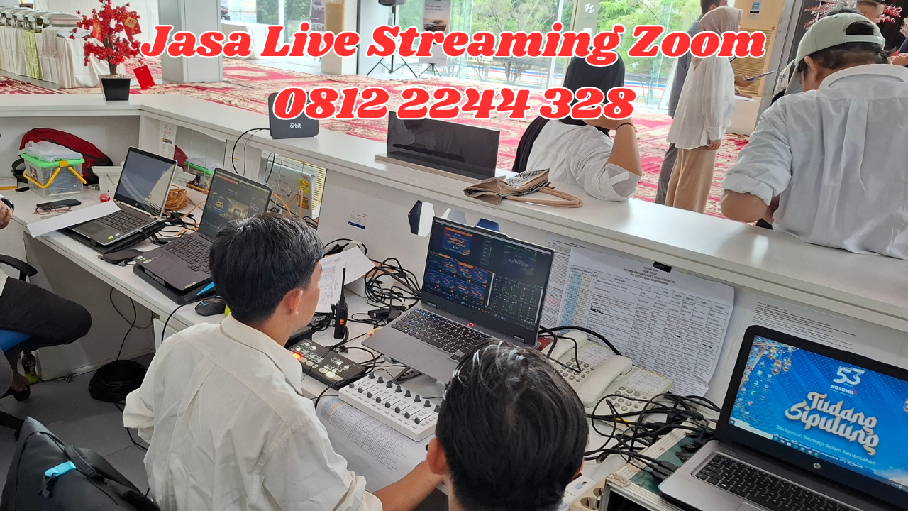 Jasa Live Streaming Zoom