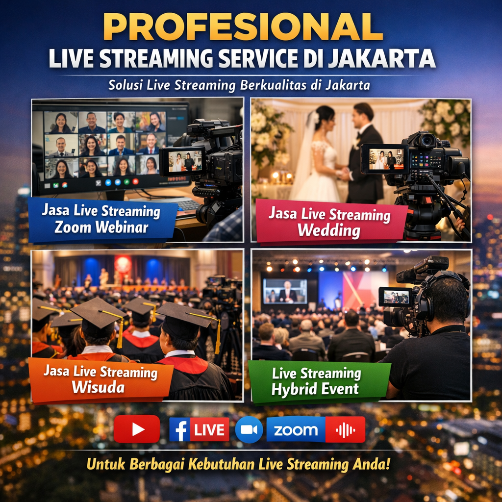 Profesional Live Streaming Service Di Jakarta Profesional Live Streaming Service Di Jakarta