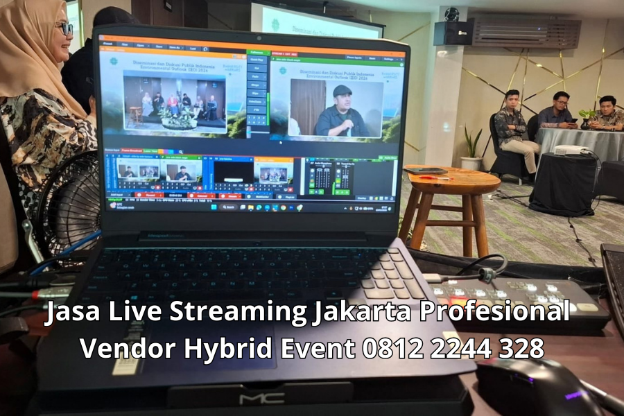 Jasa Live Streaming Jakarta Profesional Untuk Hybrid Event