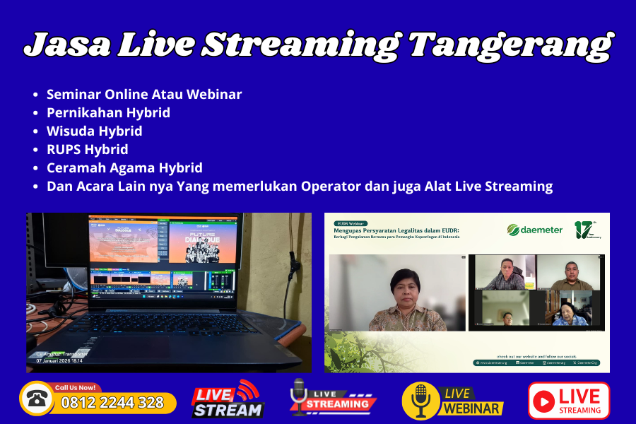 Jasa Live Streaming Tangerang