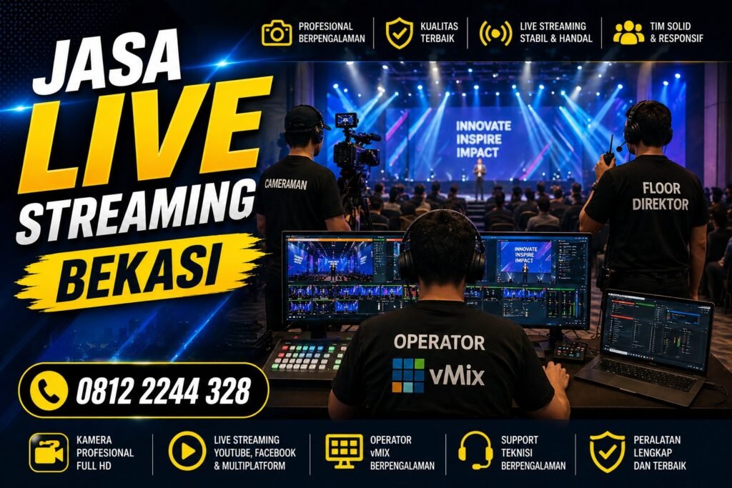 Jasa Live Streaming Bekasi