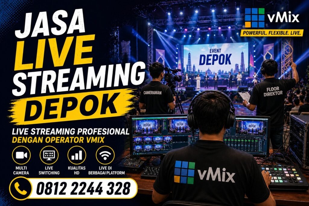 Jasa Live Streaming Depok Profesional