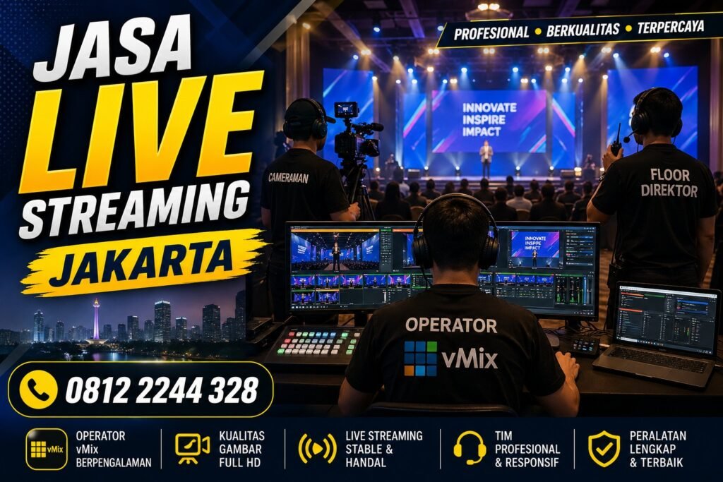 Jasa Live Streaming Jakarta murah