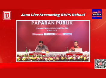 Jasa Live Streaming RUPS Bekasi