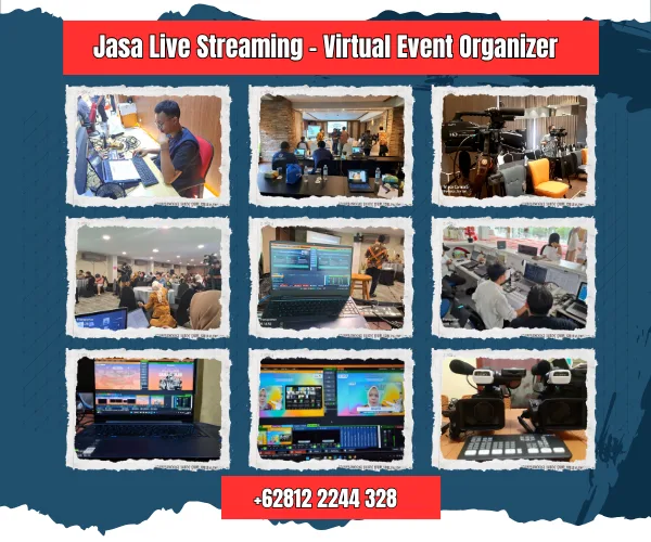 Jasa Live Streaming - Virtual Event Organizer