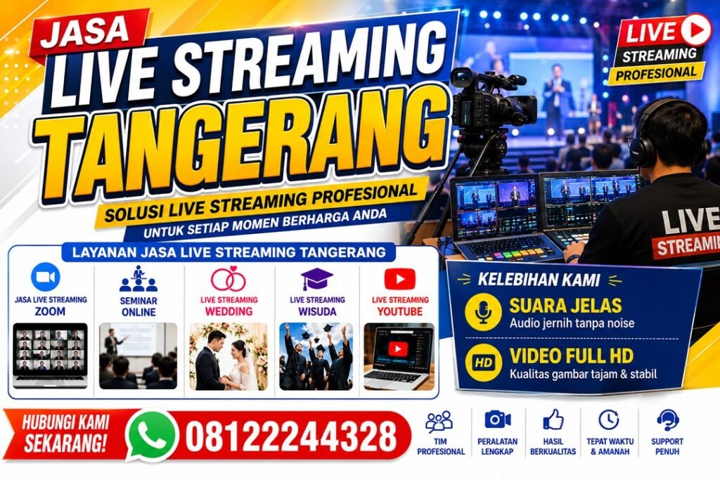 Jasa Live Streaming Tangerang