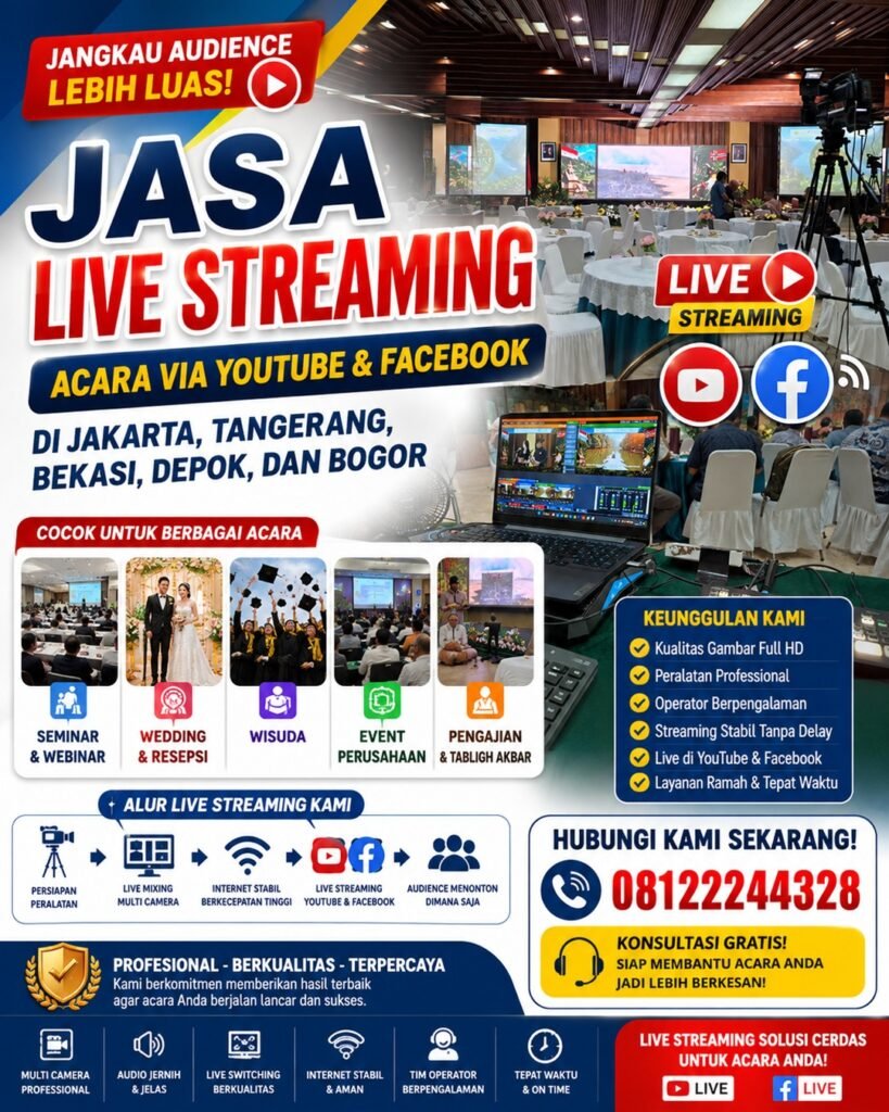 Jasa Live Streaming Youtube
